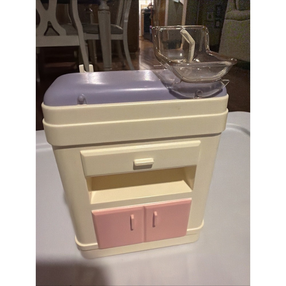VTG Barbie Happy Family Baby Doctor Hospital Bed